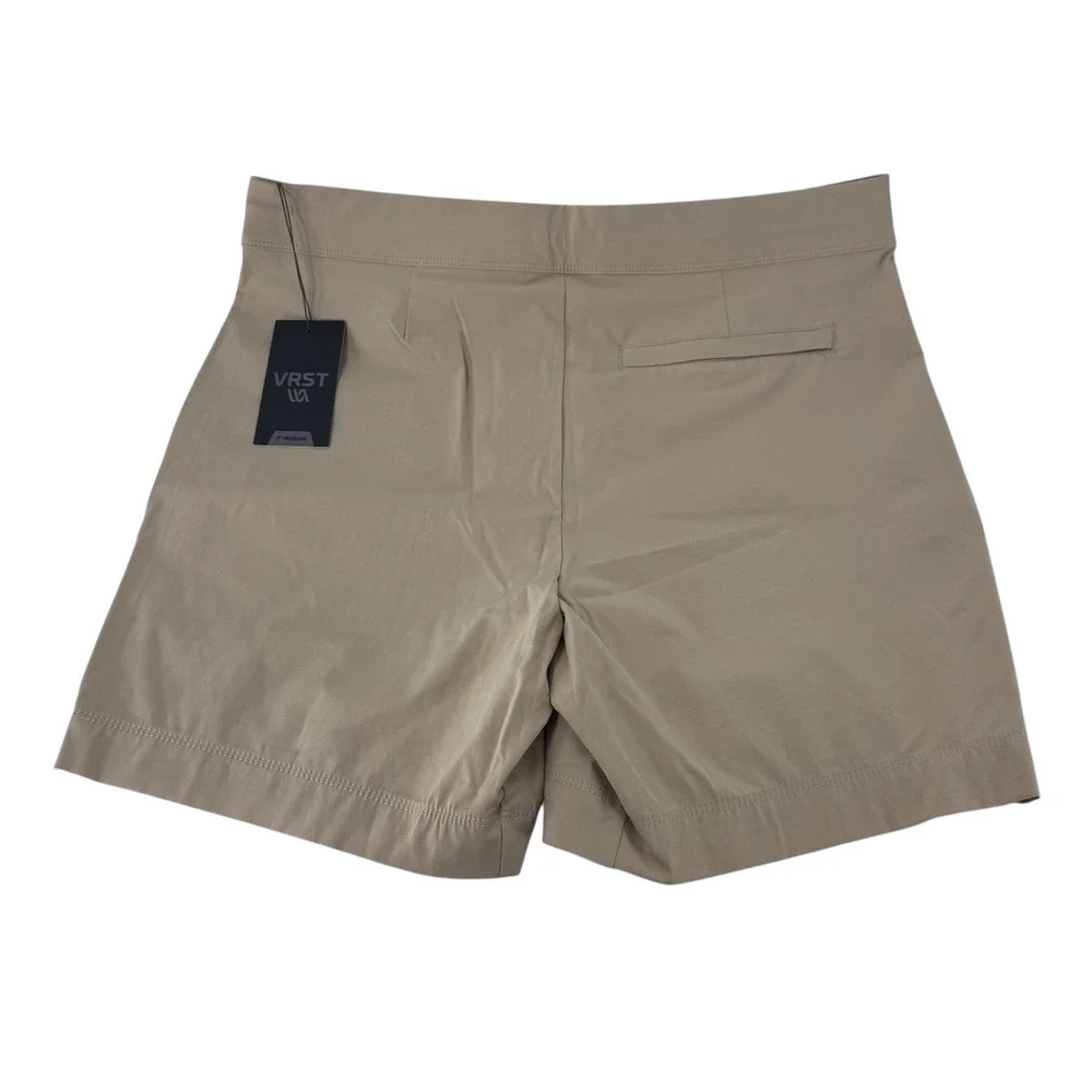VRST Mens All Purpose Short 7 Inch Inseam Stone Quarry Beige 34‎ NEW